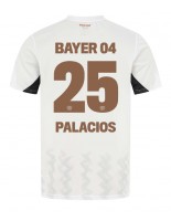 Bayer Leverkusen Exequiel Palacios #25 Bortedrakt 2024-25 Korte ermer